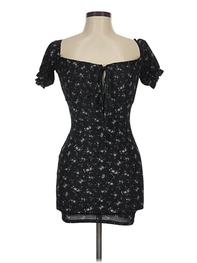 Pre-owned Prettylittlething Cocktail Dress In Black