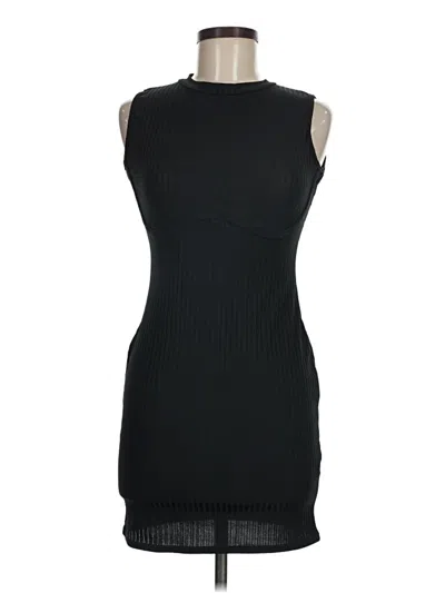 Pre-owned Prettylittlething Cocktail Dress In Black