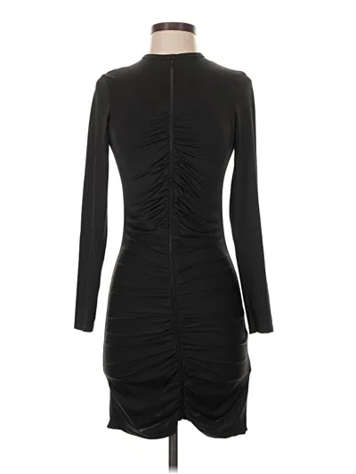 Pre-owned Prettylittlething Cocktail Dress In Black