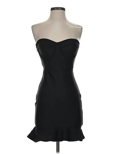 Prettylittlething Cocktail Dress In Black