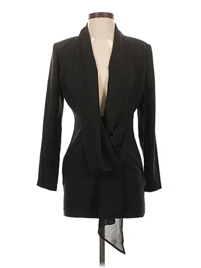 Pre-owned Prettylittlething Cocktail Dress In Black
