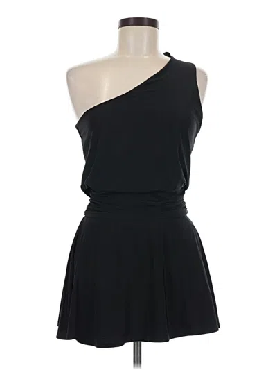 Pre-owned Prettylittlething Cocktail Dress In Black
