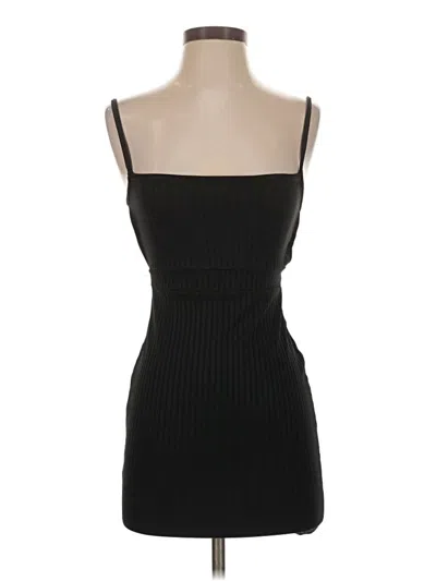 Pre-owned Prettylittlething Cocktail Dress In Black