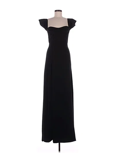 Pre-owned Prettylittlething Cocktail Dress In Black