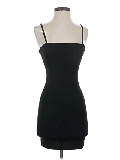 Pre-owned Prettylittlething Cocktail Dress In Black