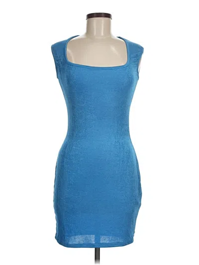 Prettylittlething Cocktail Dress In Blue