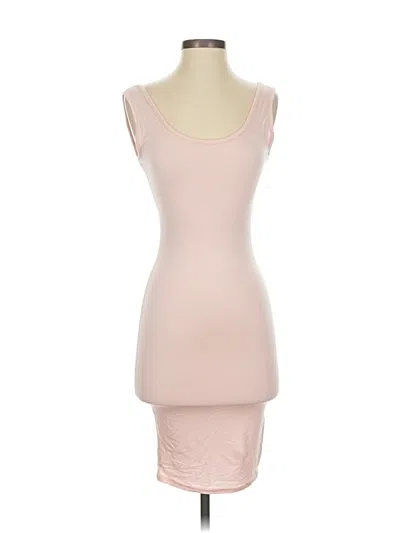 Pre-owned Prettylittlething Cocktail Dress In Brown