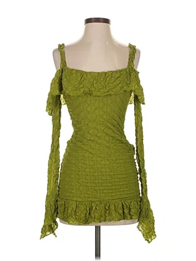 Prettylittlething Cocktail Dress In Green