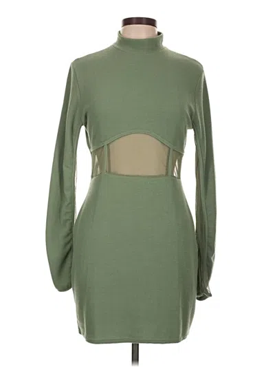 Prettylittlething Cocktail Dress In Green