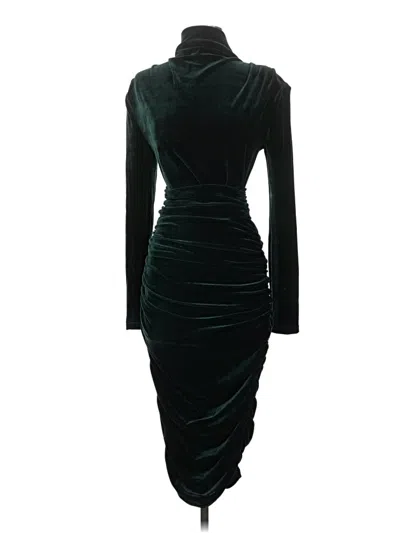 Pre-owned Prettylittlething Cocktail Dress In Green