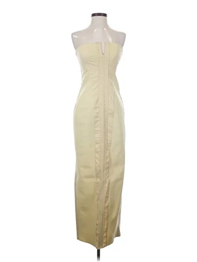 Pre-owned Prettylittlething Cocktail Dress In Ivory
