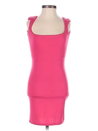 Pre-owned Prettylittlething Cocktail Dress In Pink