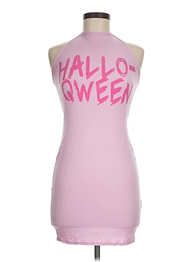 Pre-owned Prettylittlething Cocktail Dress In Pink