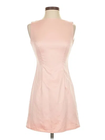 Pre-owned Prettylittlething Cocktail Dress In Pink