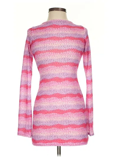 Pre-owned Prettylittlething Cocktail Dress In Pink