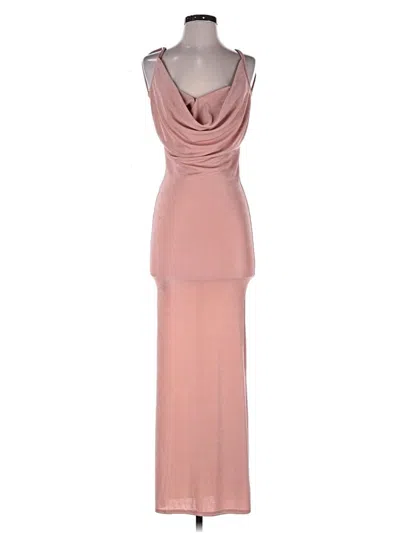 Pre-owned Prettylittlething Cocktail Dress In Pink