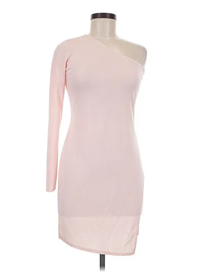 Pre-owned Prettylittlething Cocktail Dress In Pink