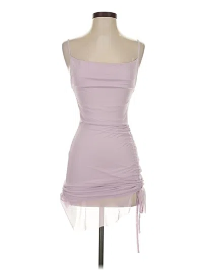 Prettylittlething Cocktail Dress In Purple