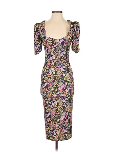 Pre-owned Prettylittlething Cocktail Dress In Purple