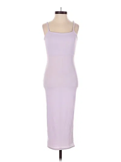 Pre-owned Prettylittlething Cocktail Dress In Purple