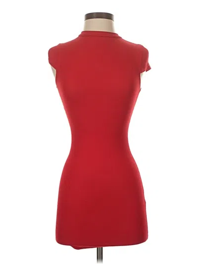 Pre-owned Prettylittlething Cocktail Dress In Red