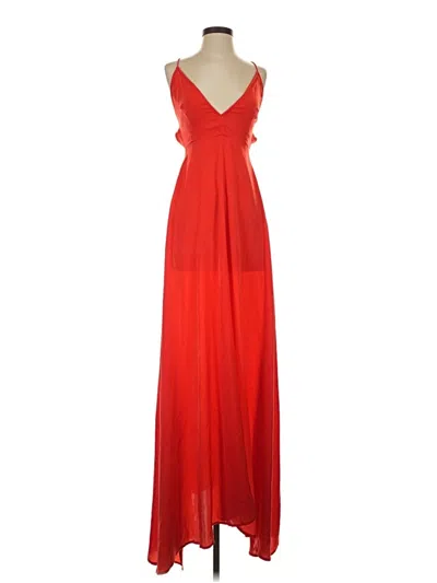 Pre-owned Prettylittlething Cocktail Dress In Red