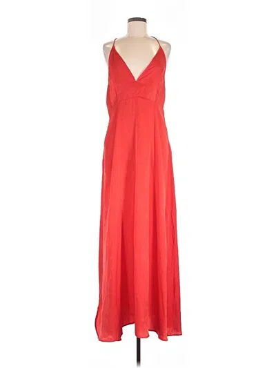 Pre-owned Prettylittlething Cocktail Dress In Red