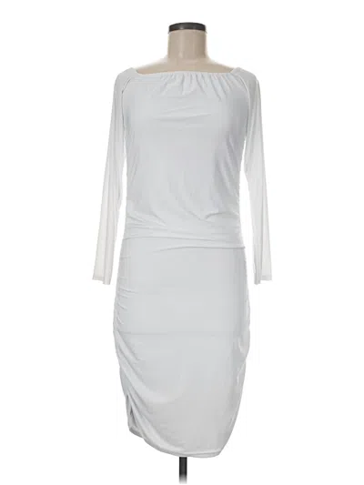 Pre-owned Prettylittlething Cocktail Dress In Silver