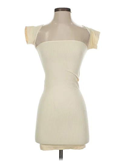 Pre-owned Prettylittlething Cocktail Dress In White