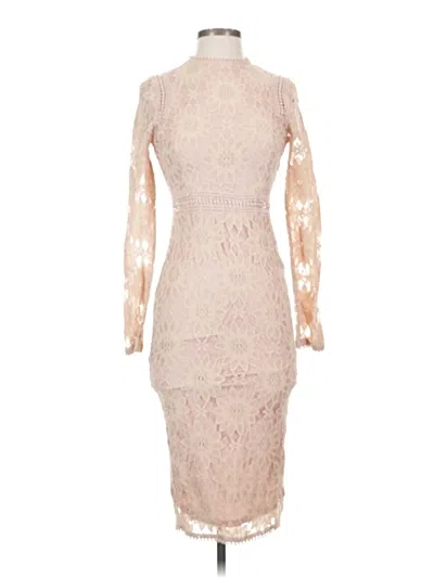 Pre-owned Prettylittlething Cocktail Dress In White