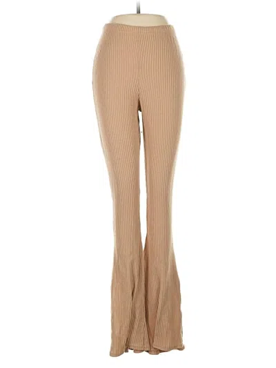 Pre-owned Prettylittlething Dress Pants In Brown