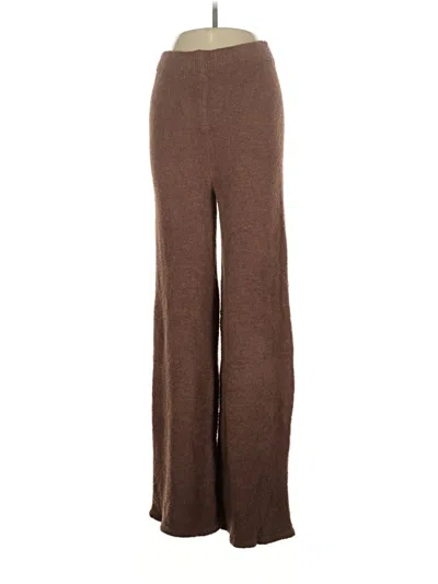 Pre-owned Prettylittlething Dress Pants In Brown