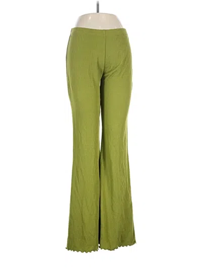 Pre-owned Prettylittlething Dress Pants In Green