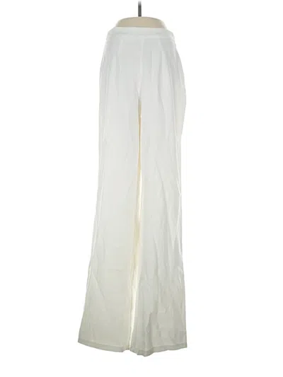 Pre-owned Prettylittlething Dress Pants In Ivory