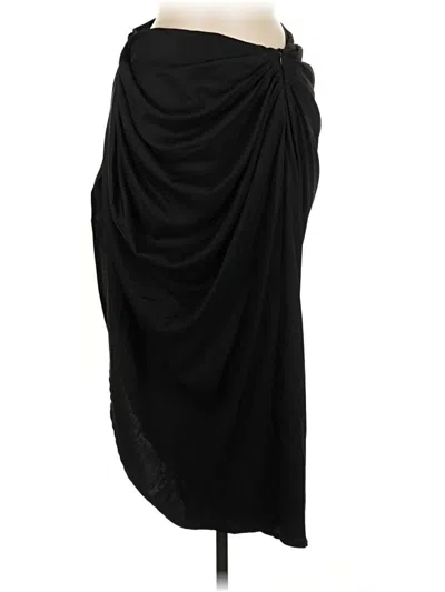Pre-owned Prettylittlething Formal Skirt In Black
