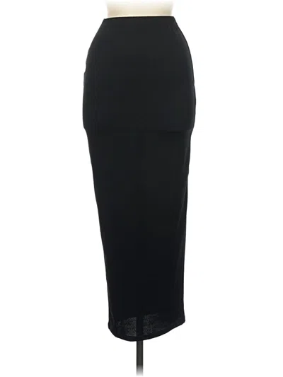 Pre-owned Prettylittlething Formal Skirt In Black