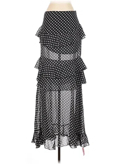 Pre-owned Prettylittlething Formal Skirt In Black