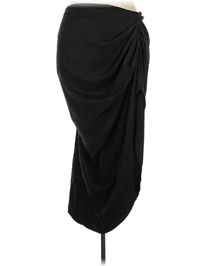 Pre-owned Prettylittlething Formal Skirt In Black