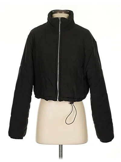 Pre-owned Prettylittlething Jacket In Black