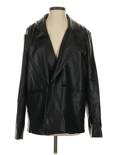 Pre-owned Prettylittlething Jacket In Black