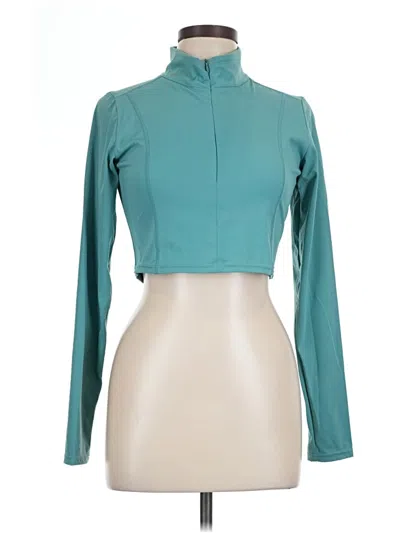 Pre-owned Prettylittlething Jacket In Teal