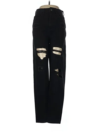 Pre-owned Prettylittlething Jeans In Black