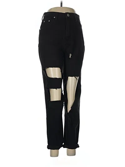 Pre-owned Prettylittlething Jeans In Black