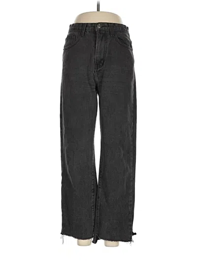 Pre-owned Prettylittlething Jeans In Black
