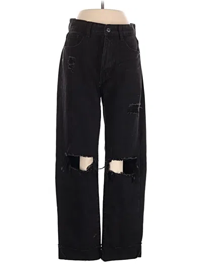 Pre-owned Prettylittlething Jeans In Black