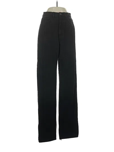 Pre-owned Prettylittlething Jeans In Black