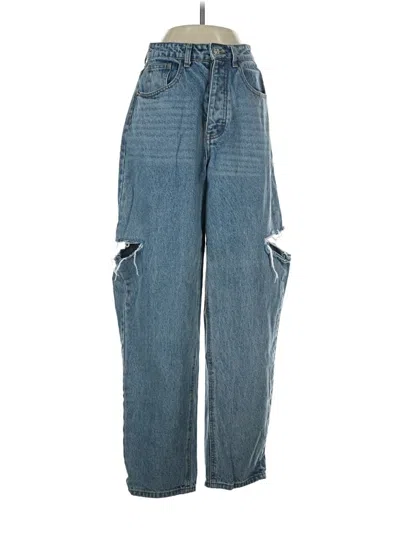 Pre-owned Prettylittlething Jeans In Blue