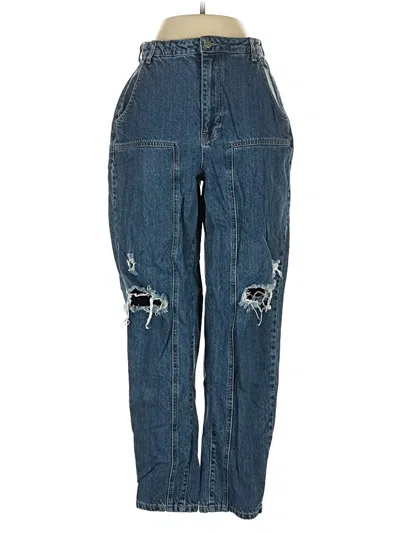 Pre-owned Prettylittlething Jeans In Blue