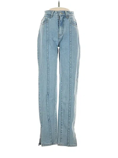 Pre-owned Prettylittlething Jeans In Blue