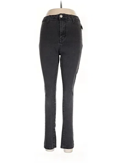 Pre-owned Prettylittlething Jeans In Gray